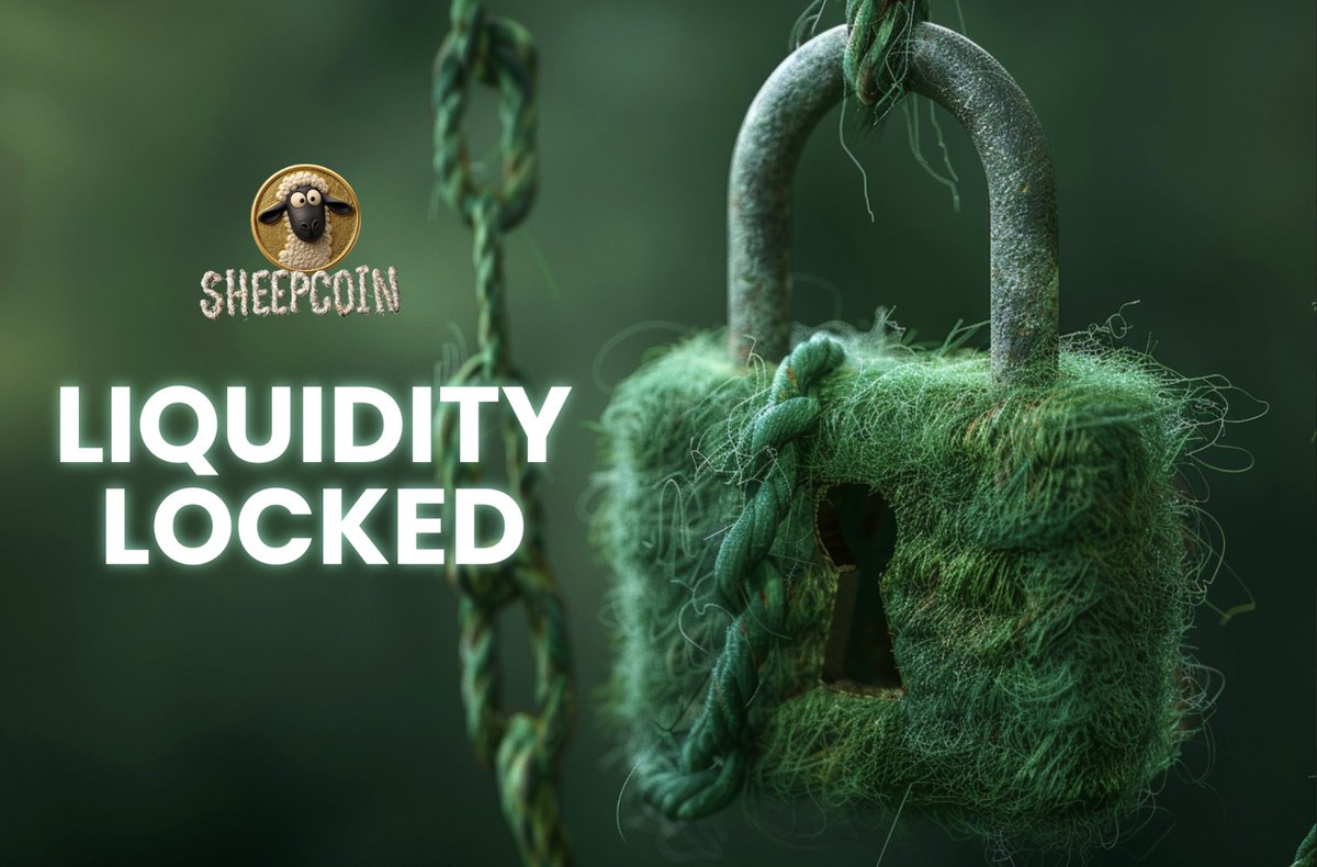 SheepCoin_'s tweet photo. Liquidity Burned 🐐🔥
Ownership Renounced ⚠️ https://t.co/lXxn3SigIW