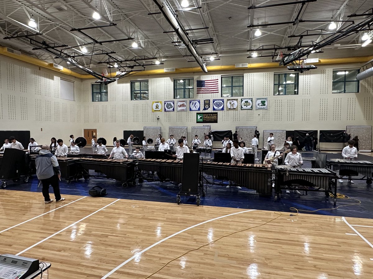 Warm up for IPA State Prelims!!
Go Goshen!!
