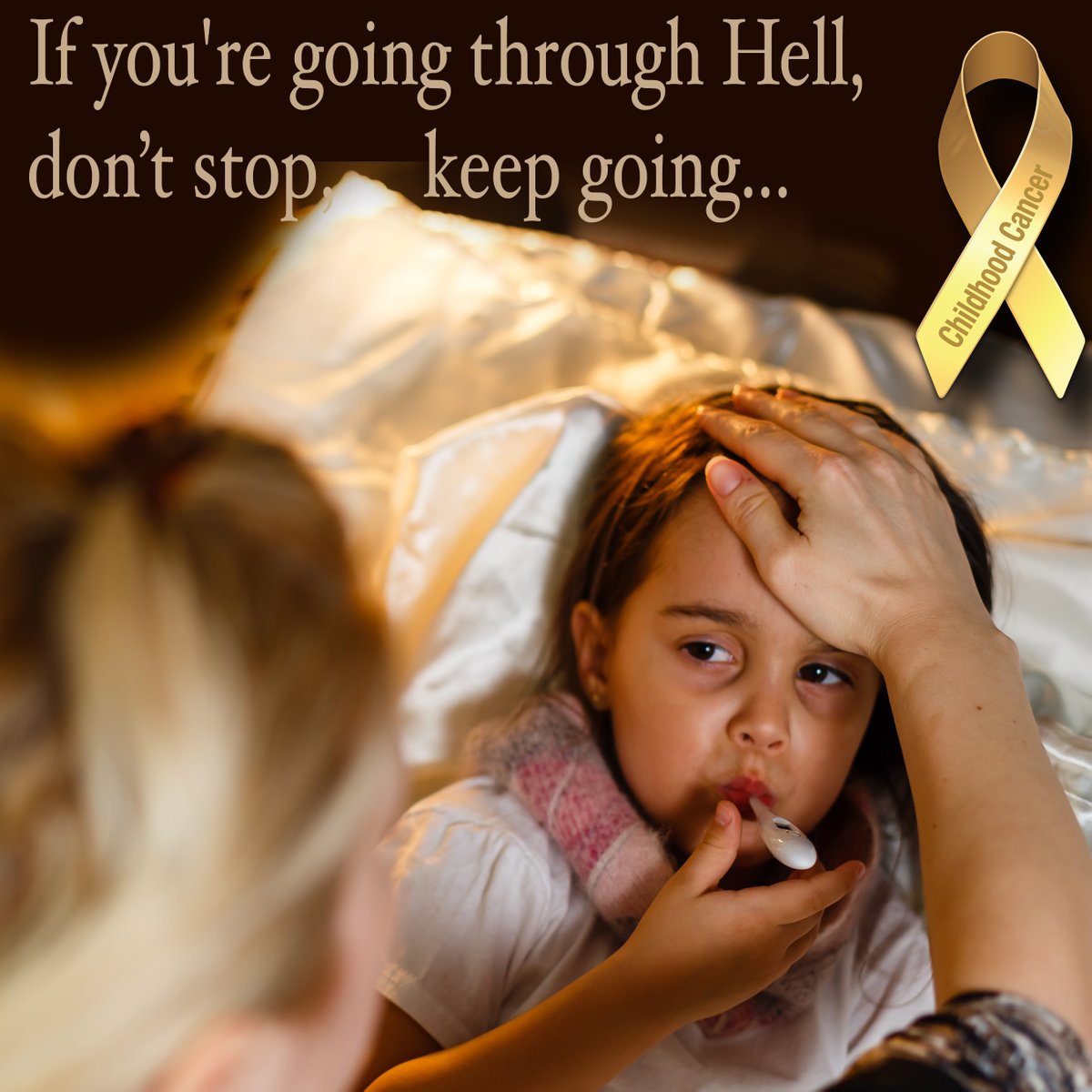 Some think Winston Churchill said it first, I believe our parents demonstrate it 24/7/365. How many children have to suffer before we stop calling it a 'rare' disease and begin to call it a 'priority?' 400,000+ worldwide get #ChildhoodCancer yearly. @HappyQuailPress @cac2org