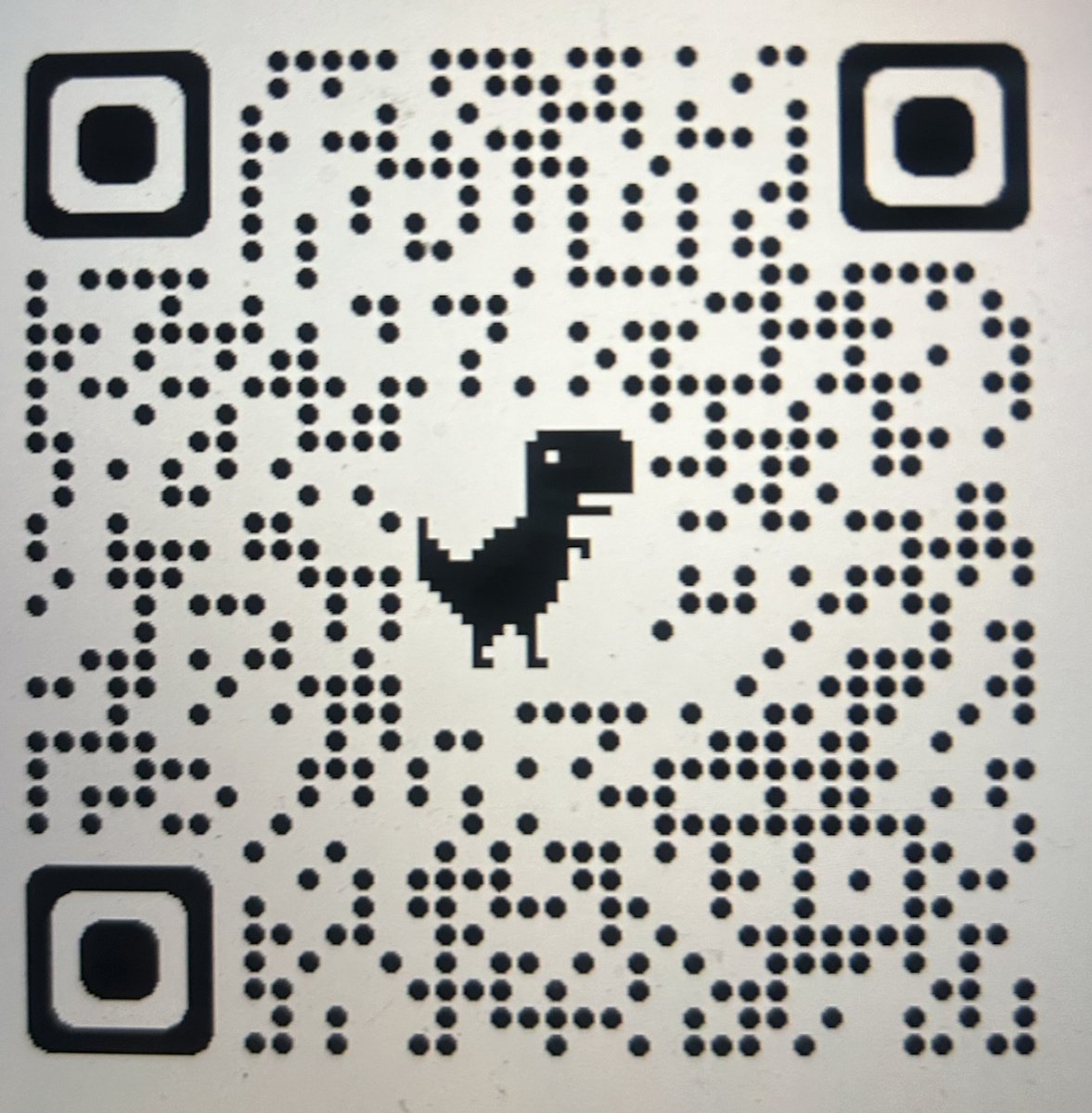 QR -ing the website….. apparently its a good idea - so the youngsters tell me 😳