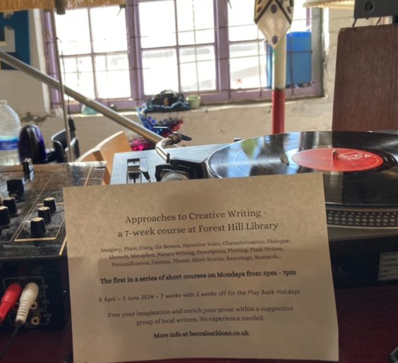 Thanks to <a href="/KirkdaleBooks/">Kirkdale Bookshop</a> <a href="/CanvasandCream/">Canvas & Cream</a> <a href="/WildHorses_Shop/">Wild Horses</a> <a href="/TheArchieParker/">Archie Parker</a> and others for displaying my flyer today! #creativewriting #WritingCommmunity #WritingPrompts  #writinggroup #stories #poems #memoir #foresthill #sydenham #honoroak #crystalpalace #honoroakpark