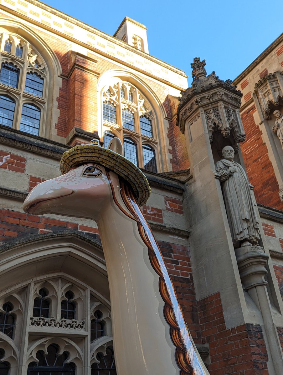 Of course no trail is complete without a <a href="/hammamelis/">Sally Adams</a> !!🦒💕🦒#BeMoreGiraffe <a href="/break_charity/">Break</a> #Cambridge