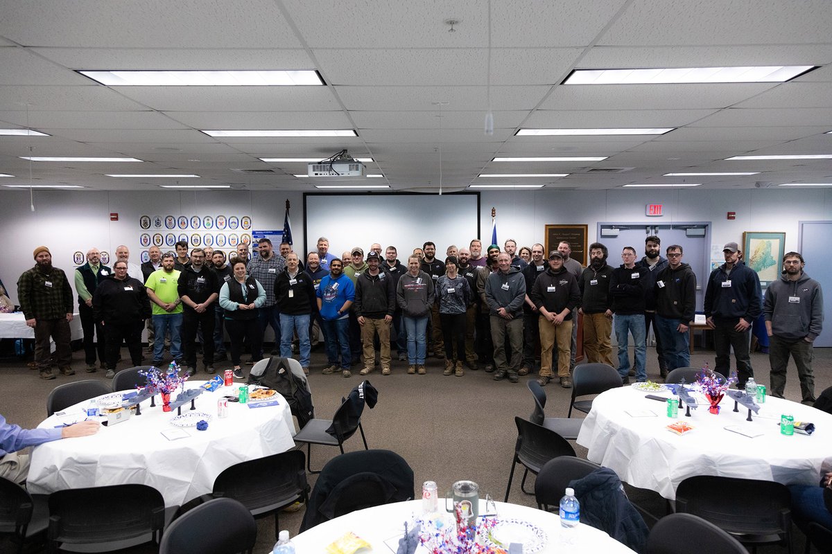 Last Wednesday we held our Service Anniversary Luncheon honoring those who worked at BIW for 5, 10, 15, 20 and 25 years in March, and it was our biggest group of 5-year honorees yet! Thank you for all the important work you do and your contributions to our shipbuilding legacy.