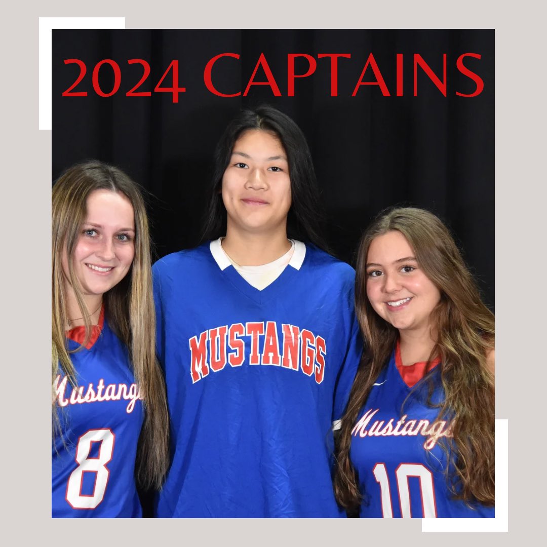 2024 Captains! Congrats Krista, Michelle and Danica!