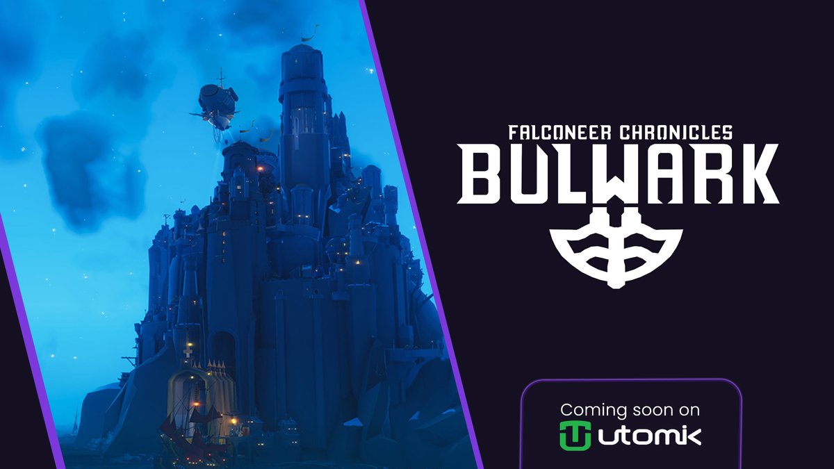 Only 3 days left until Bulwark! Don't forget to mark March 26th on your calendar and dive into @FalconeerDev's latest masterpiece on Utomik! ✨ 🎮 Read more about the game here: hubs.la/Q02p39010 #Utomik #Bulwark #Falconeer