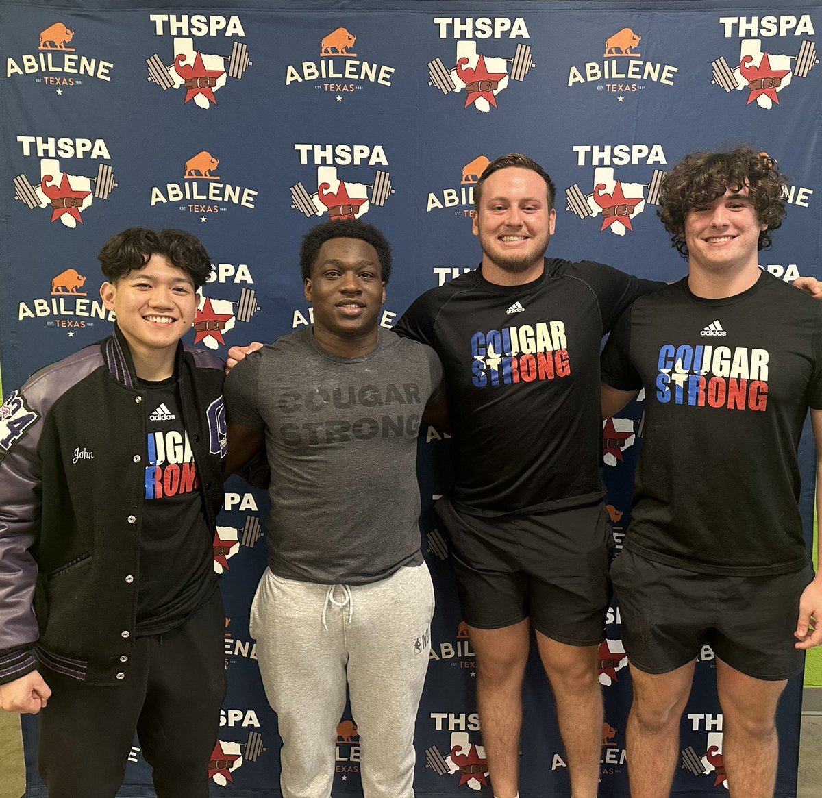 Such a great group of young men that competed for us today. All four of these athletes put up HUGE numbers all day and between them took down seven CSHS powerlifting records! Very proud of these guys and all their hard work. #cougarstrong
<a href="/CSHSCougarClub/">CSHS Cougar Club</a>