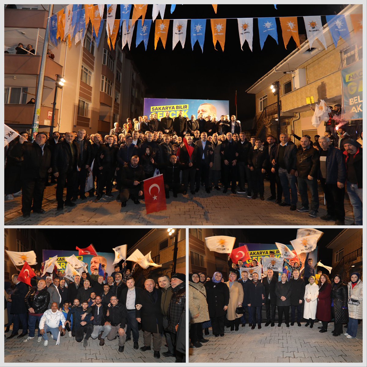 📍Erenler

İl Başkanımız Yunus Tever, Cumhur İttifakı Belediye Başkan Adayımız Rahmi Şengül, AK Parti İlçe Başkanımız Ömer Barik, MHP İlçe Başkanımız Mustafa Tamer ve Teşkilatımızla birlikte Hacıoğlu Mahallemizde kıymetli hemşehrilerimizle buluştuk.

#GerçekBelediyecilik