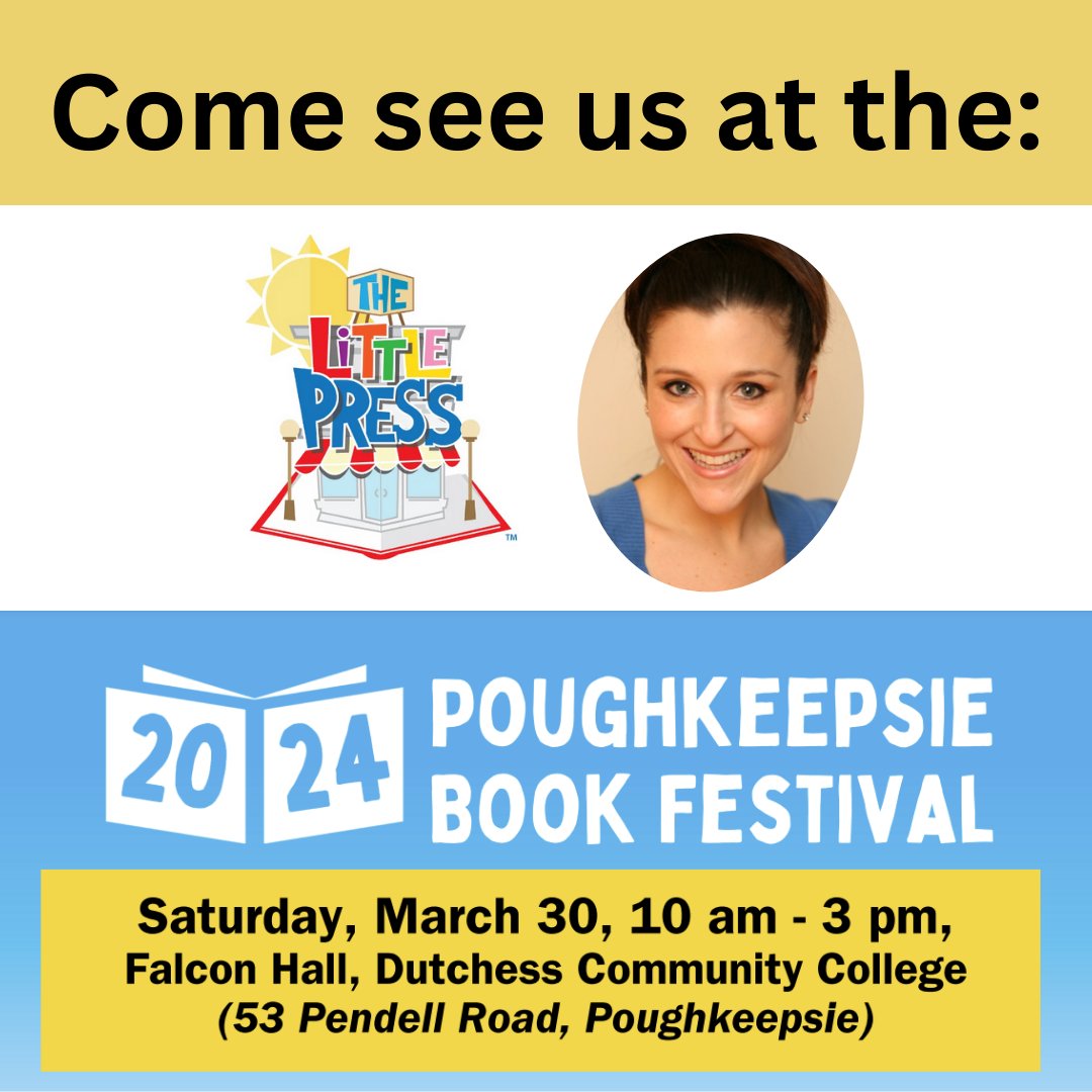 👋 Come see us at the Poughkeepsie Book Festival next Saturday, March 30th. 👋

(Every child receives a $15 voucher, thanks to the Friends of the Poughkeepsie Library!)

#poughkeepsiebookfest
