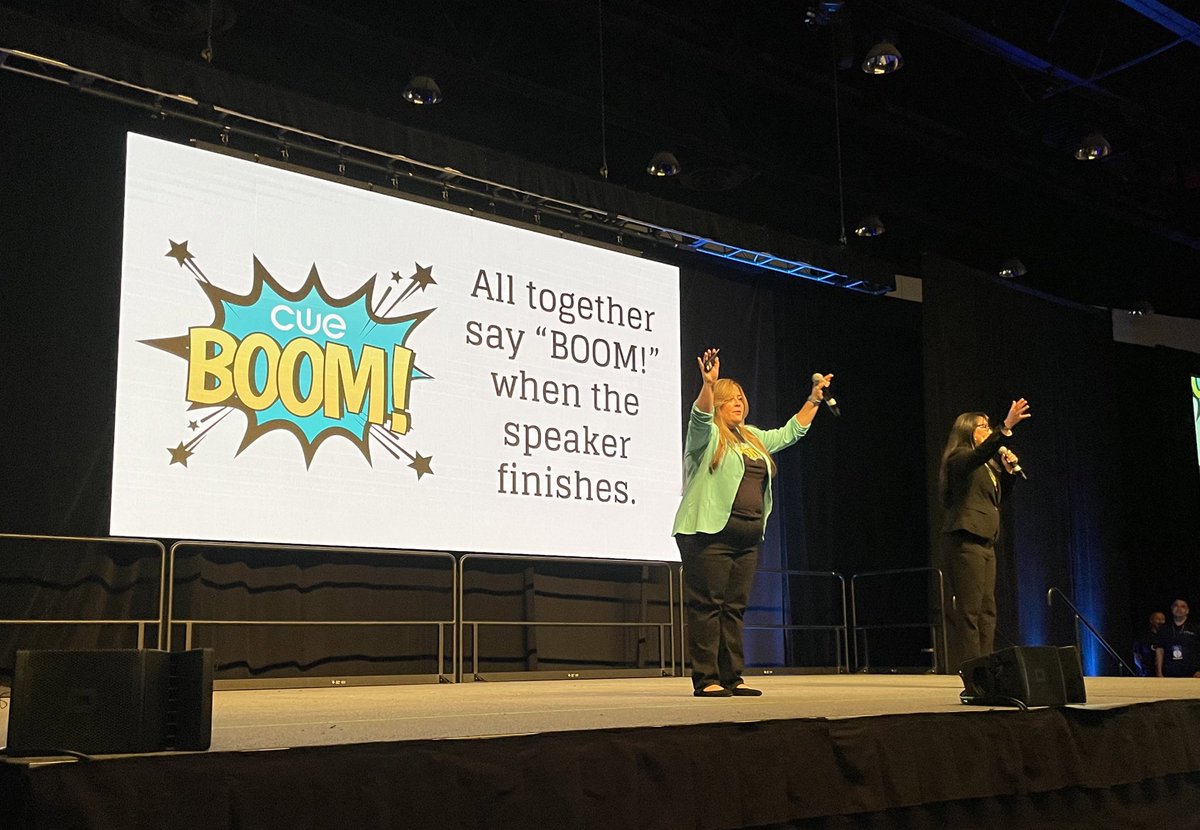 an epic #cueBOOM 💥 to wrap up an AMAZING #SpringCUE 💙 THANK YOU @cueinc for an amazing few days together! 🙌🏼