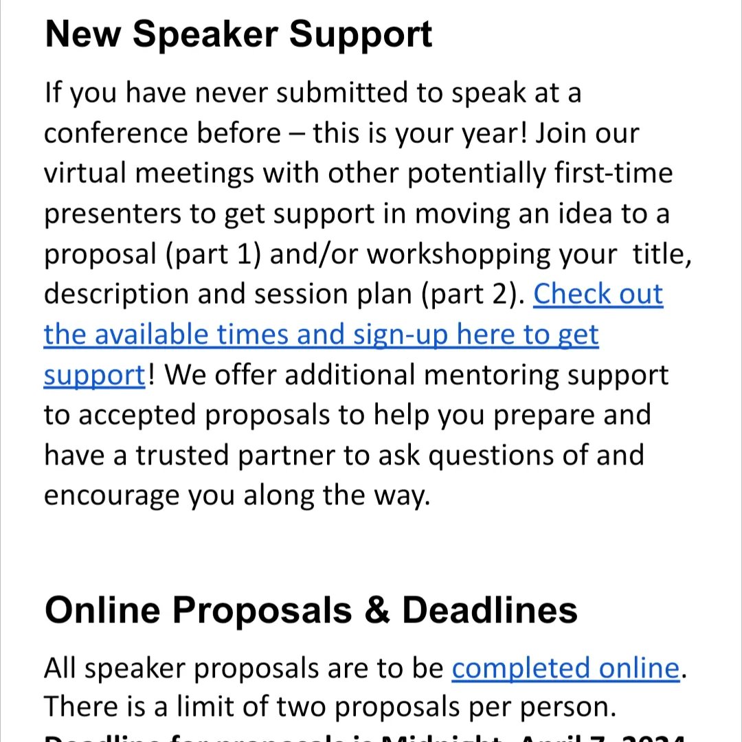 I think conferences can be fun to attend, but if you want to amp up the PL, plan to present a session. I've found it's the greatest stretch opportunity and a place for supportive feedback. And #cmcmath south is the perfect place to do it - apply by 4/7 cmc-south.org/conference