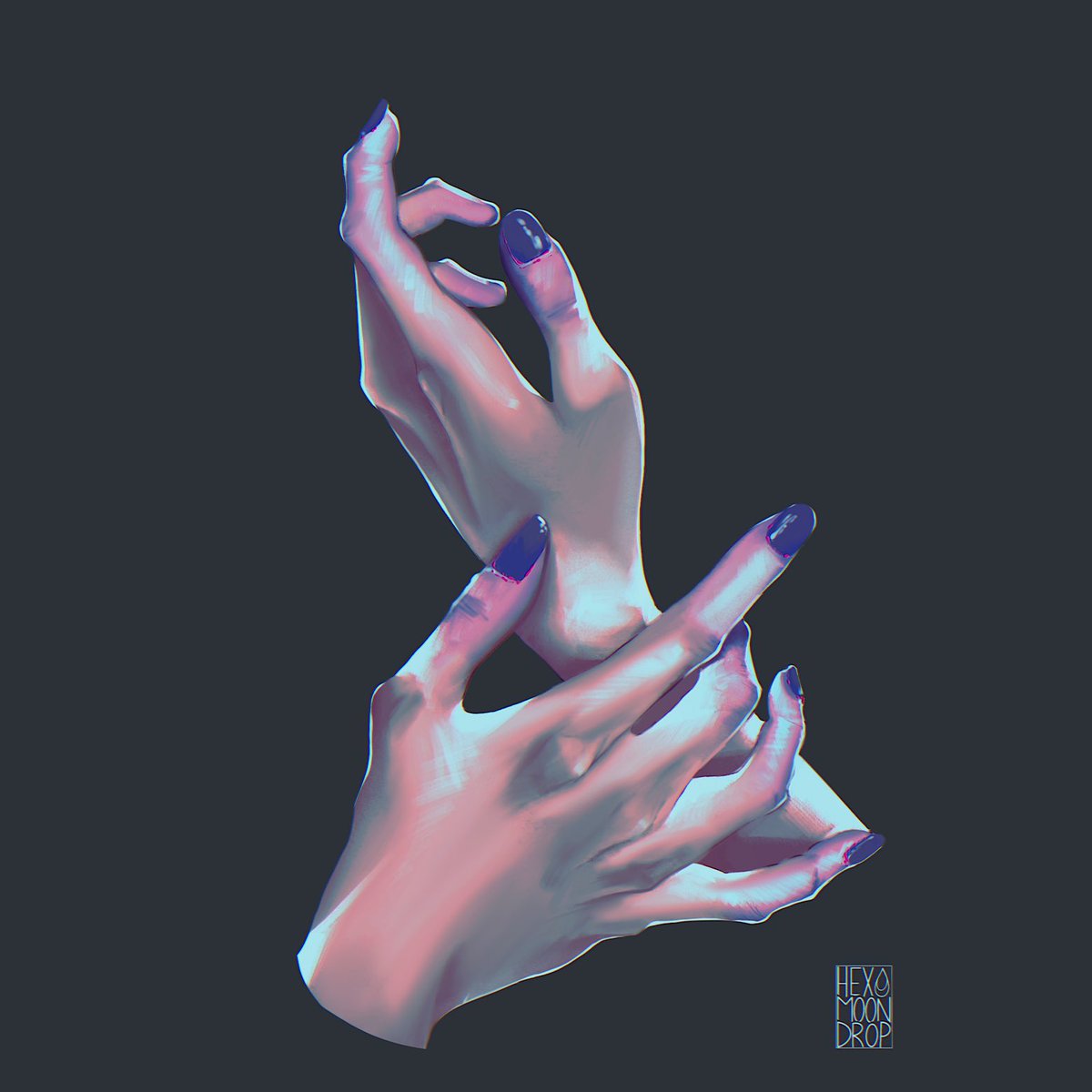 Cold Hands 🤲🏼✨ Painted in 2022, still pretty proud of this ☺️ Need to go back and do some more studies 🙌🏼✨