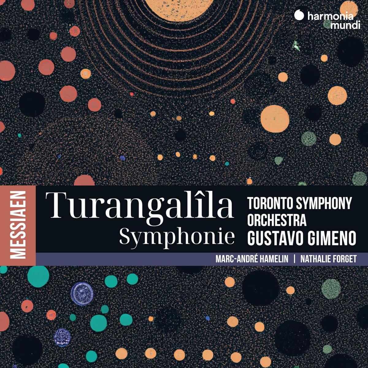 The album MESSIAEN: TURUNGALILA SYMPHONIE (Nathalie Forget, Marc-André Hamelin, Gustavo Gimeno, Toronto Symphony Orchestra) has been released entertainment-factor.blogspot.com/2024/03/messia… #music #newmusic #classical #classicalmusic #nathalieforget @TorontoSymphony @MarcAndreHam @harmoniamundi