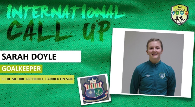 FAI Schools (@faischools) on Twitter photo ๐ International Call Up
๐๐ค๐งก CONGRATS...
๐ | Sarah DOYLE
๐งค | Goalkeeper
๐ซ | <a href="/scoilmhuirecos/">Scoil Mhuire Greenhill</a>
๐ | #BobDochertyCup
๐ | Under 15 Girlsโ International
๐ | 25.03 ๐ฎ๐ช ๐ ๐ด๓ ง๓ ข๓ ณ๓ ฃ๓ ด๓ ฟ 10am
๐ | 26.03 ๐ฎ๐ช ๐ ๐ด๓ ง๓ ข๓ ฅ๓ ฎ๓ ง๓ ฟ 5pm
๐ | 28.03 ๐ฎ๐ช ๐ NI 12 noon
๐๏ธ | Athlone Town AFC
โ๏ธ | #COYGIG ๐ International Call Up
๐๐ค๐งก CONGRATS...
๐ | Sarah DOYLE
๐งค | Goalkeeper
๐ซ | <a href="/scoilmhuirecos/">Scoil Mhuire Greenhill</a>
๐ | #BobDochertyCup
๐ | Under 15 Girlsโ International
๐ | 25.03 ๐ฎ๐ช ๐ ๐ด๓ ง๓ ข๓ ณ๓ ฃ๓ ด๓ ฟ 10am
๐ | 26.03 ๐ฎ๐ช ๐ ๐ด๓ ง๓ ข๓ ฅ๓ ฎ๓ ง๓ ฟ 5pm
๐ | 28.03 ๐ฎ๐ช ๐ NI 12 noon
๐๏ธ | Athlone Town AFC
โ๏ธ | #COYGIG