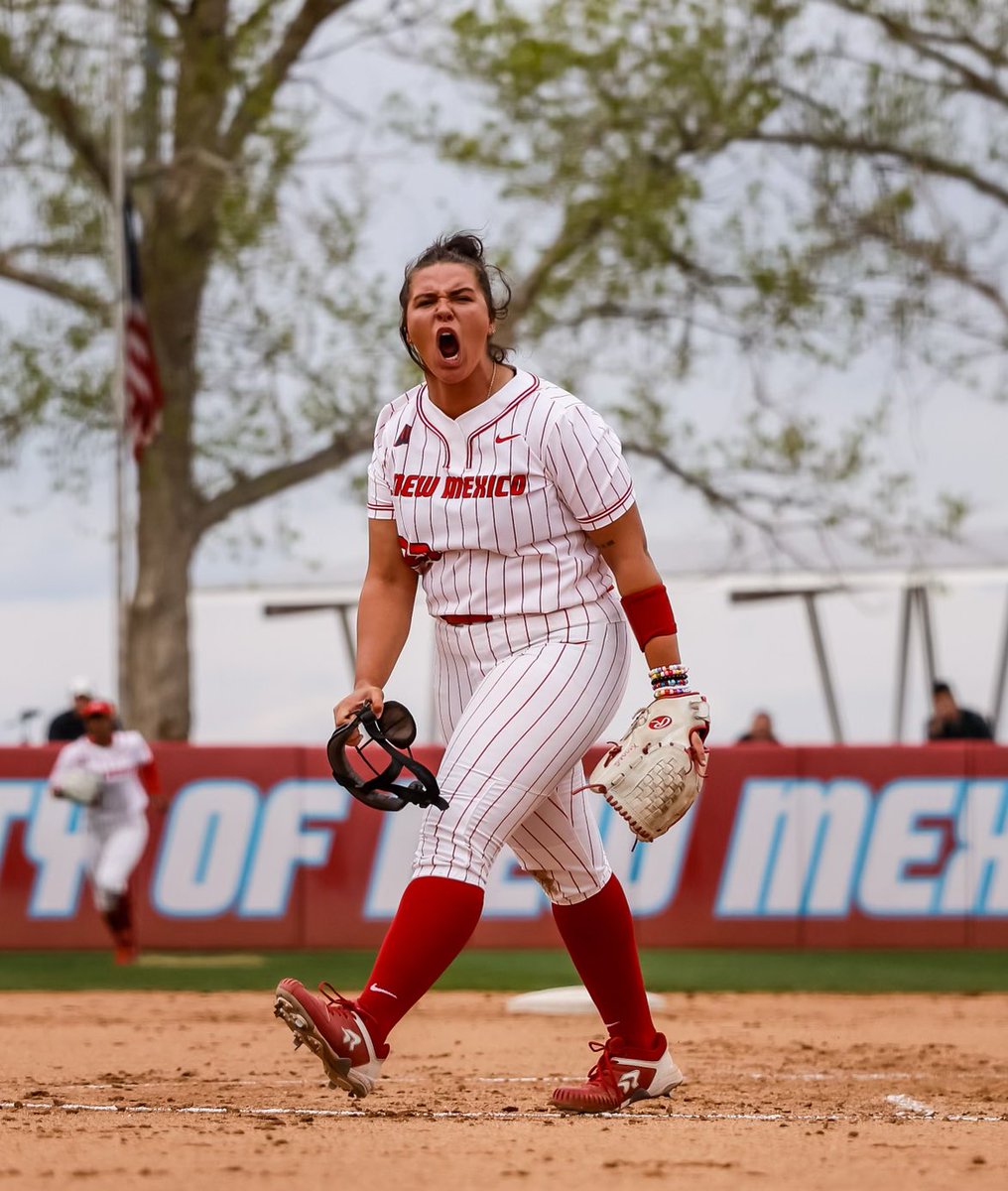 McKenna adds another K in the top of the 8th in the 1-2-3 inning.

Right where we want to be in the lineup with the top of the lineup due up.

UNM 1, UNLV 1
#GoLobos