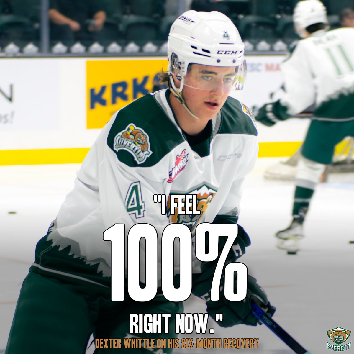 Exactly six months later, a progress report from the man himself 💚 #Love4Whitts