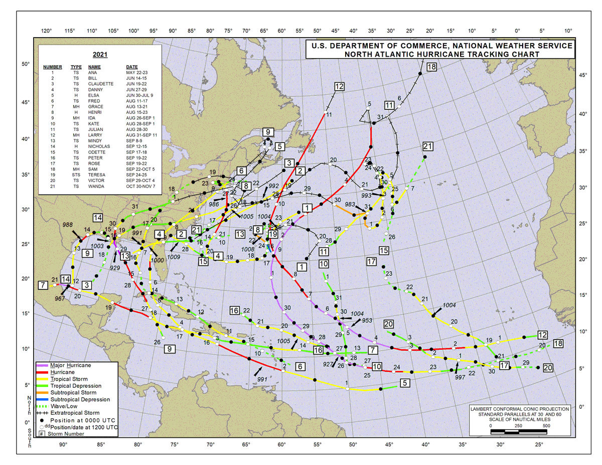 LWCHurricane's tweet photo. 2005, 2020, 2021, and 2002 tracks. All these years were La Nina, as you can tell, the Gulf of Mexico is definitely active during La Nina years, which is why we are CLOSELY monitoring the 2024 season. #hurricaneseason2024 https://t.co/st5mtAATXK