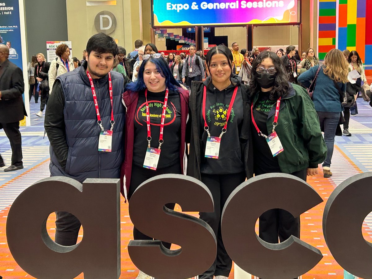 JFKAcademies's tweet image. Our TAM crew doesn’t stop advancing their skillset; even over Spring Break! Attending the ASCD Conference this weekend at the DC Convention Center