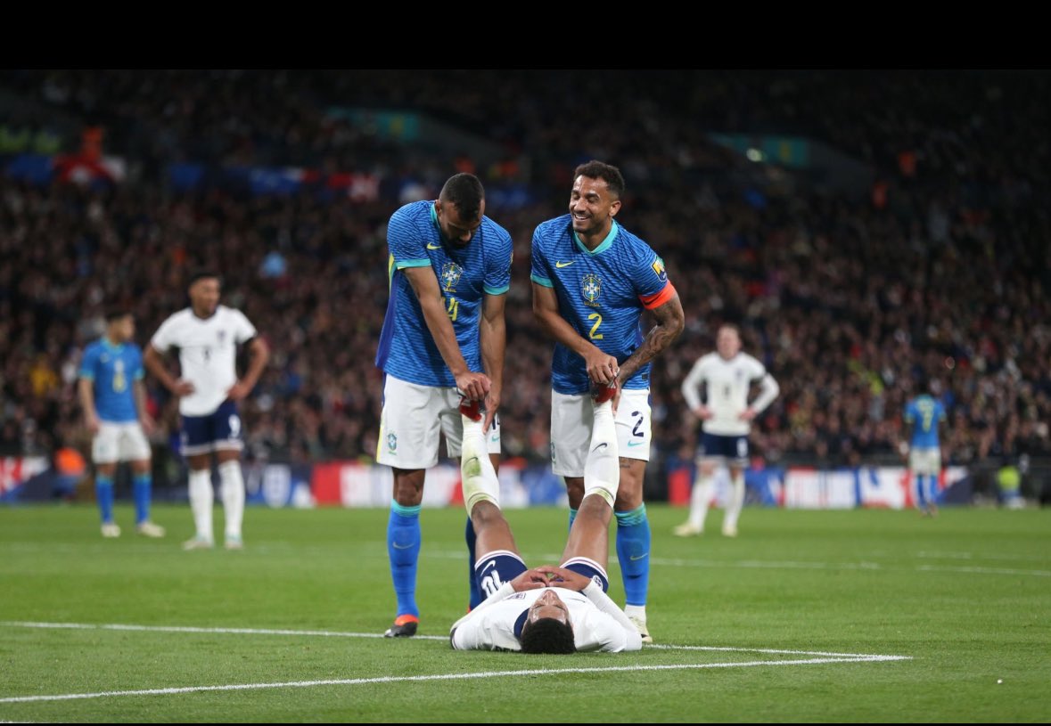 Where were our world class players tonight? There is no friendly when you play for your country. It’s an obsolete milkfest under Southgate #Diving #cramp #nocreativity #90swasbetter