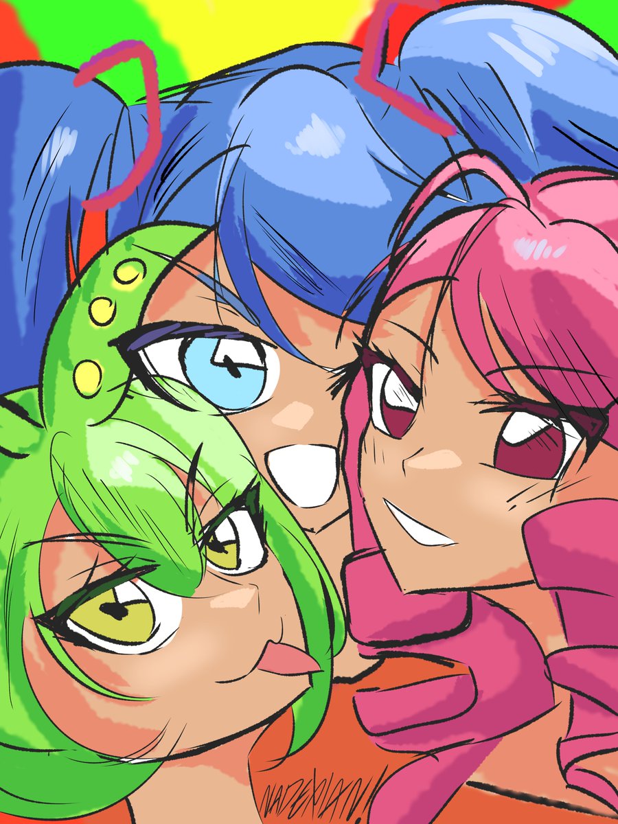 Manul_lover's tweet photo. #Yababaina or something... This was really fast sketch, did not put ,uch thought in it... Also i realised i am not as invested in twitter as i thought i would be😥 #vocaloid #miku #teto #zundamon https://t.co/7AabS3YePW
