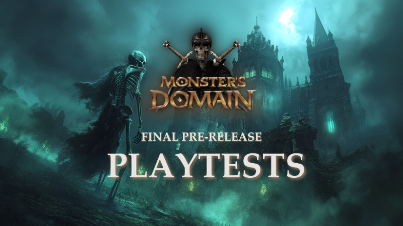 gdevscom1's tweet image. Finally, the time has come! After a long period of hard work, intensive testing, and even more cups of coffee, Monsters Domain is opening its gates to all those eager to embark on an unforgettable adventure before the official release!