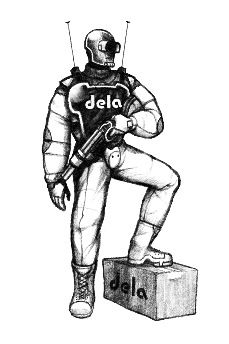SUMMONFISH's tweet photo. DELA corporation goon, for EDIFY RPG https://t.co/fohYYAaH50
