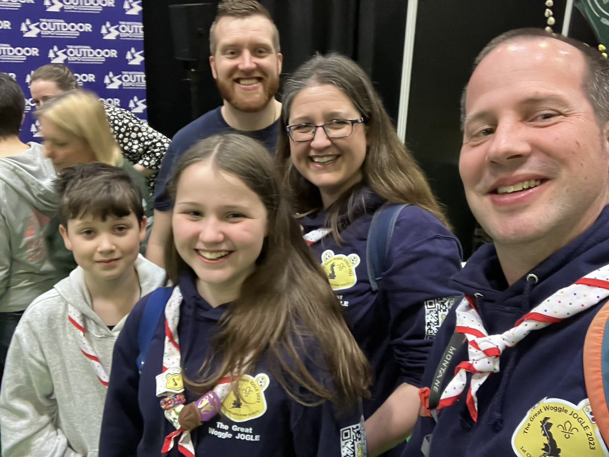 Great day <a href="/natoutdoorexpo/">The National Outdoor Expo</a> catching up with friends and some of our amazing supporters. It’s a huge thank you to  <a href="/splashmaps/">Splashmaps</a>, <a href="/spottyotter/">Spotty Otter</a> and <a href="/FellFoodie/">Harrison Ward | Fell Foodie</a> as well as <a href="/MeMarkYates/">Big Man in the Woods</a> &amp; <a href="/HampshireScouts/">Hampshire Scouts</a>. Hope you all had as much fun as we did! #getoutside #nevergiveup #JOGLE <a href="/scouts/">Scouts</a>