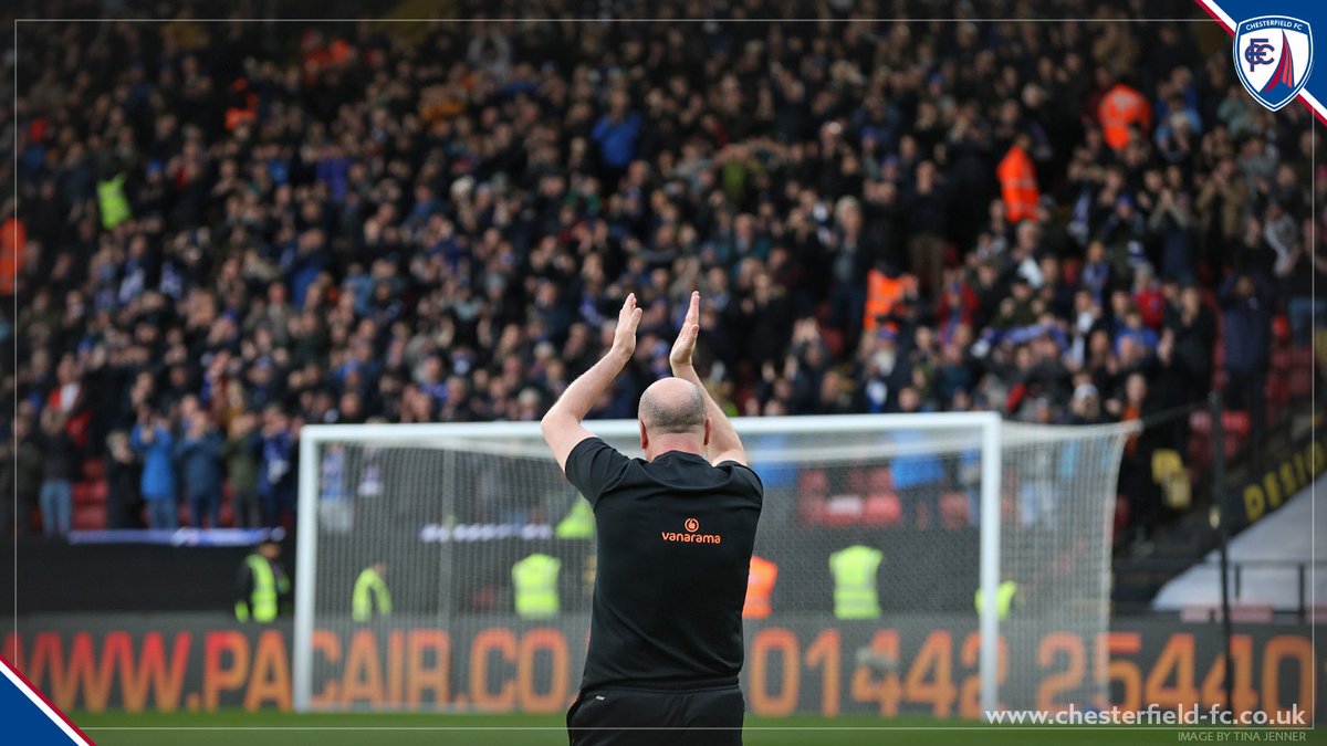 🏆 The only manager to win two league titles with Chesterfield Football Club... 𝗦𝗶𝗿 𝗣𝗮𝘂𝗹 𝗖𝗼𝗼𝗸 💙 #Spireites