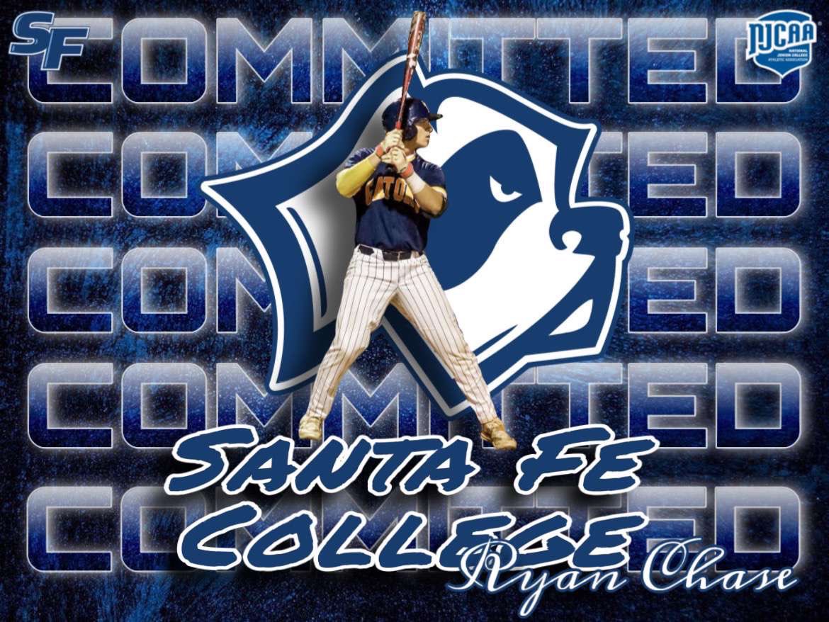 I am extremely honored and blessed to announce that I will be furthering my athletic and academic career at Santa Fe College. I am extremely thankful to my family, friends, coaches and teammates that have all helped along the way to get me where I am today as a player and a…