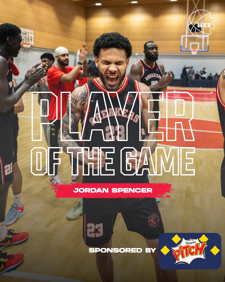 Who else!? With 39 points, 13 assists and the game winner to secure the league title and promotion, tonight’s @pasquier_uk Player of the Game is Jordan Spencer 👑 @Spenny247