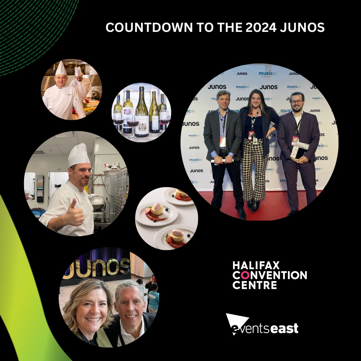 More than 1,300 guests have arrived for the 2024 JUNO Opening Night Awards @hfxconventions celebrating the best in the industry. We are proud of our Culinary and Catering teams who have created an unforgettable night. Watch live: gem.cbc.ca/live-event/391…