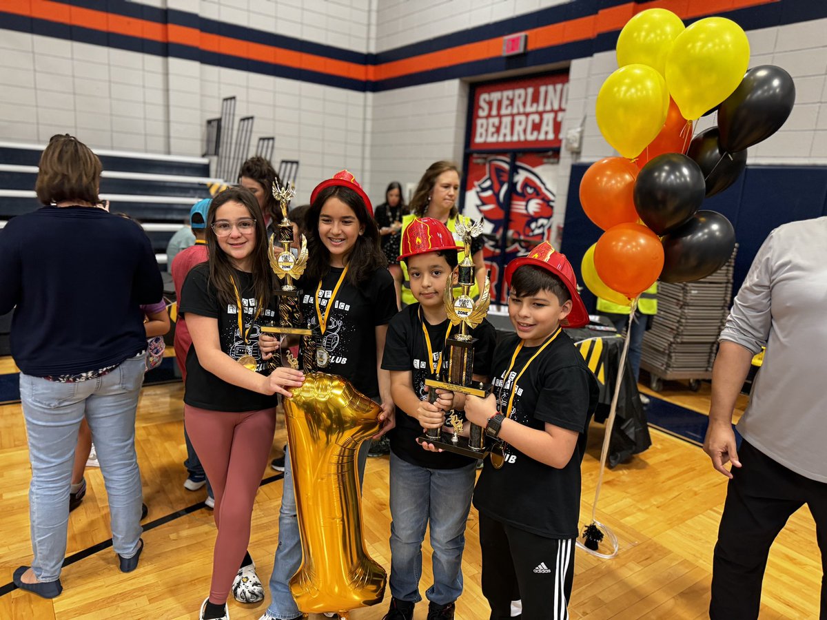 SUPER BIG Congratulations to the OFE Robotics team!!! 2nd place in game design, 1st place in Robotics and Coding and 1st place Overall!!! Thank you Ms. Tyler, Ms. Ezell, and Mr. Argueta for supporting our kids. @HumbleISD_DDI