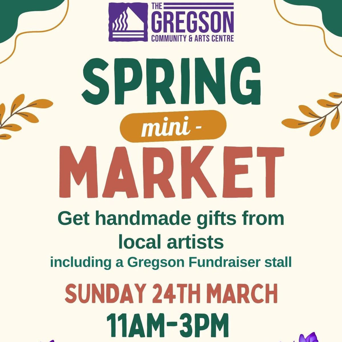 UP NEXT... Charles' 12 Hour Dance-a-thon from 9.30am-9.30pm in the Hall. COME AND DANCE - there are loads of fun sessions to get involved with: gregson.co.uk/events/danceat… + we're hosting a Spring Mini Market from 11am-3pm