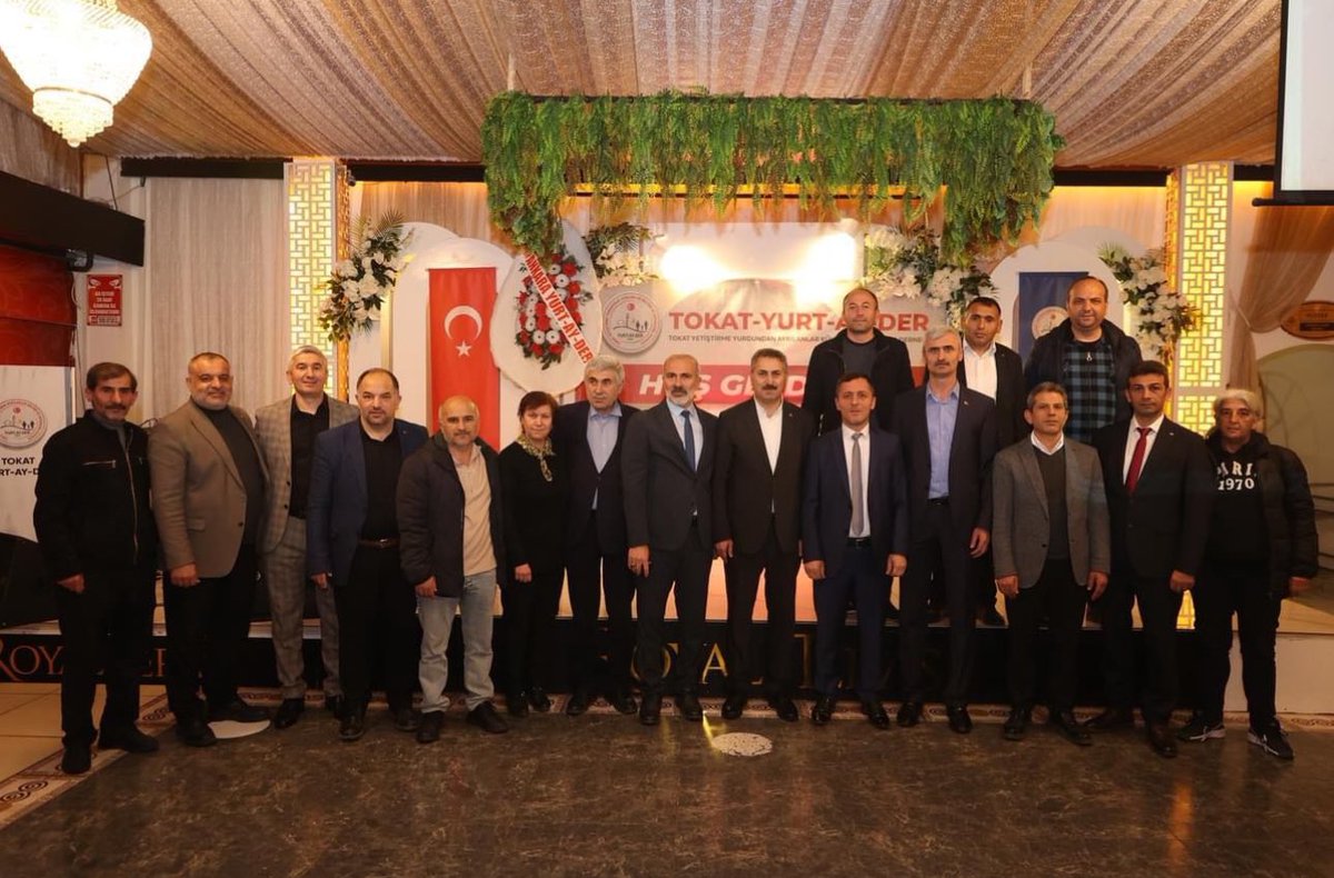 Tokat Yurt-Ay-Der Derneğimizin düzenlemiş olduğu iftar programına Dernek üyeleri ve aileleri, Tokat Ak Parti Milletvekili Sayın Cüneyt Aldemir, Tokat Belediye Başkanı Sayın Eyüp Eroğlu ,Aile ve Sosyal Hizmetler İl Müdürü Sayın Kıymet Boztaş katılmışlardır.