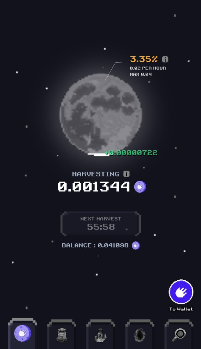 <a href="/AirdropFamTeam/">AirdropFam</a> Mine $MOON coin now NEAR project, LFG
harvestmoon.meteorwallet.app/nearharvestmoo…