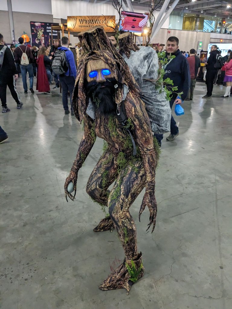 CaptClownmouth's tweet photo. Ok. The Lethal Company cosplay was pretty good…

But this GREYDWARF is AMAZING! @Valheimgame https://t.co/WMH0LIMyyj