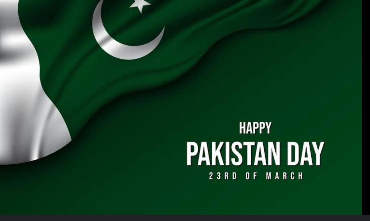 Unity, Faith, discipline..May ALLAH bless Pakistan #PakistanDay