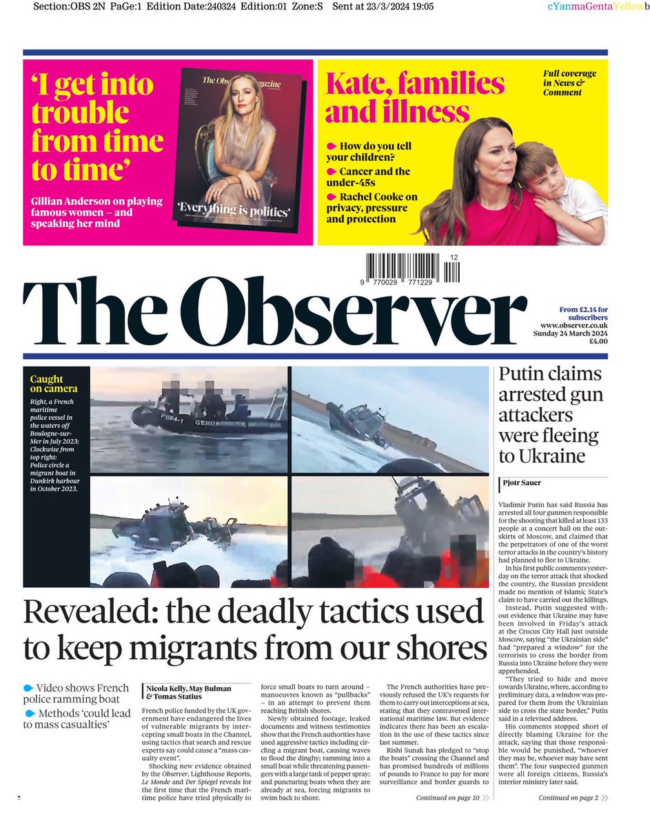 Many, many months of work went into this @LHreports investigation. It was a real team effort. Front page of tomorrow's @ObserverUK. Pick up a copy to read more.