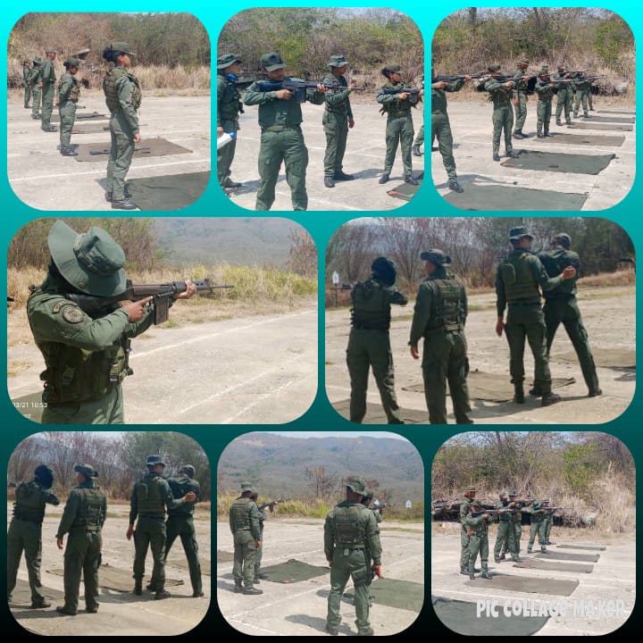 Nuestras gloriosas mujeres en polígono de tiro entrenando previo a los IV JUEGOS NACIONALES DE SANIDAD MILITAR