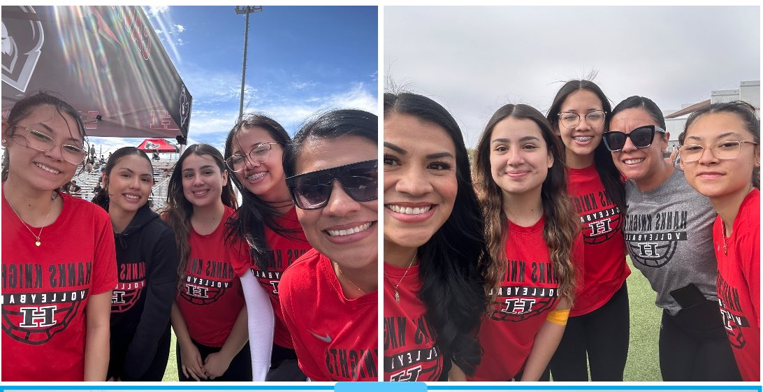 A BIG THANK YOU goes out the Hanks HS volleyball girls and coaches who volunteered today at today Hanks MS track meet. Your help is greatly appreciated #HanksStrong @HanksVB_Knights @HanksMSTech @Hanks_Football @JLucero_HMS