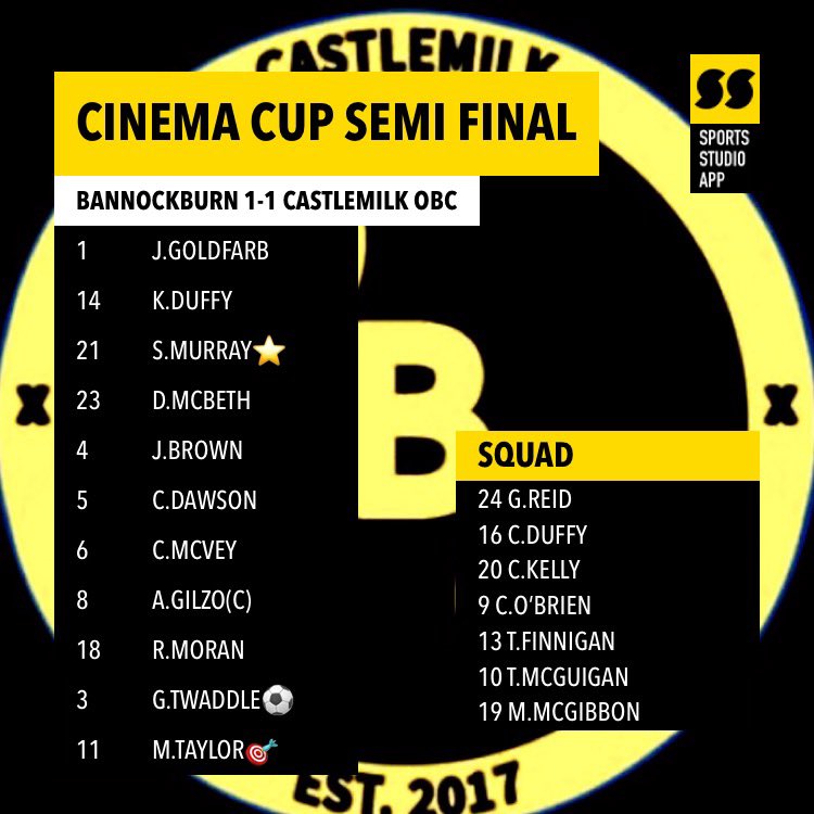 CCFC Saturday tweet media