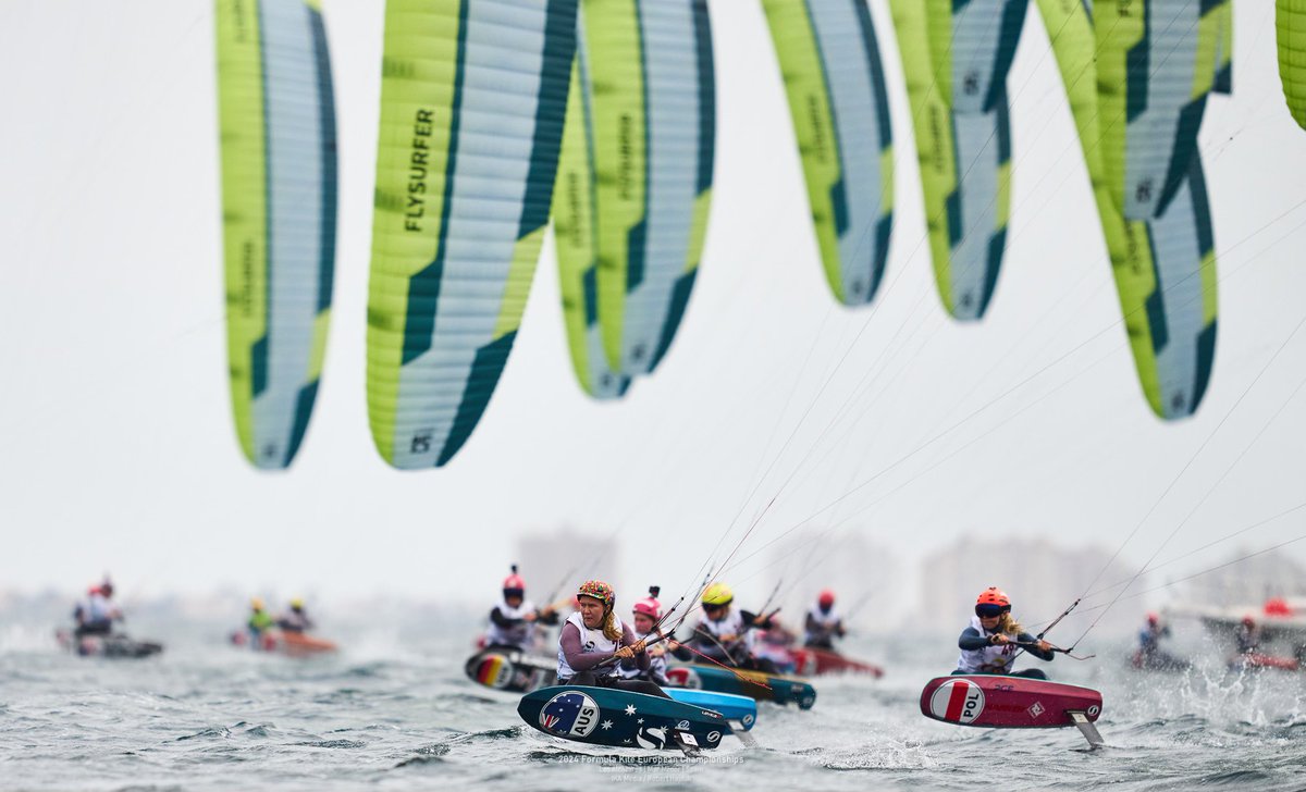 The Formula Kite European Championships have wrapped up for the Aussies on Mar Menor in Spain, with Breiana Whitehead best of the Aussies finishing in 19th 💪💪 #AllezAus #OnThePath #PathToParis #GoAusSailors 📸 Robert Hajduk