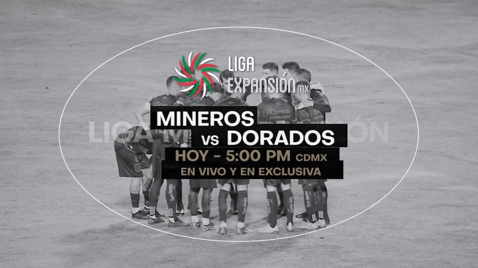 Un apretado encuentro te espera en la #LigaExpansiónxFSMX ⚽ @MinerosFc 🆚 @Dorados Sábado 5PM CDMX en vivo, en exclusiva y sin interrupciones por #FSPremiumMX 🖥