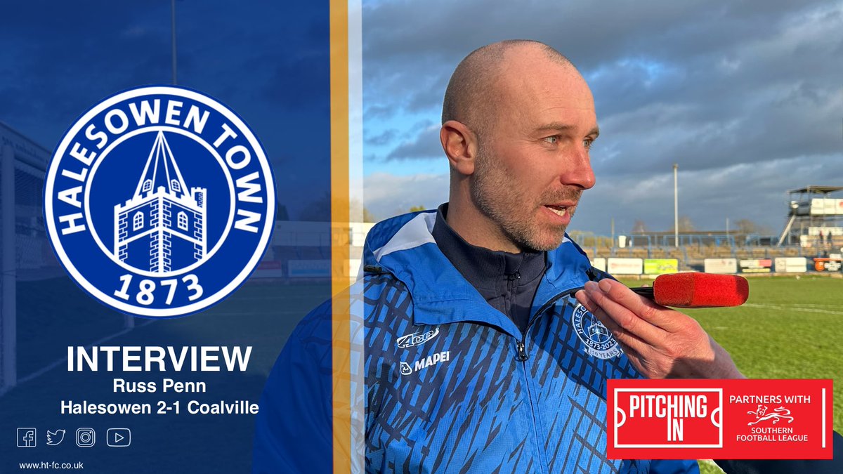 MANAGER INTERVIEW | Russ Penn reflects on Coalville victory With thanks to Steve Parker from @WeAreBCR @BCR_Sport youtu.be/5F-H233-WL0