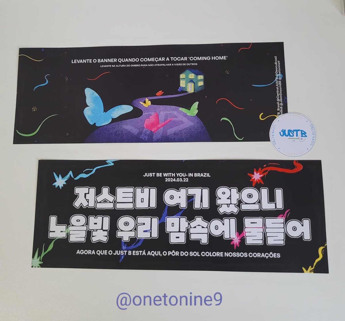 JUSTB_Brasil's tweet image. Registros do processo até chegar nas mãos deles 💕