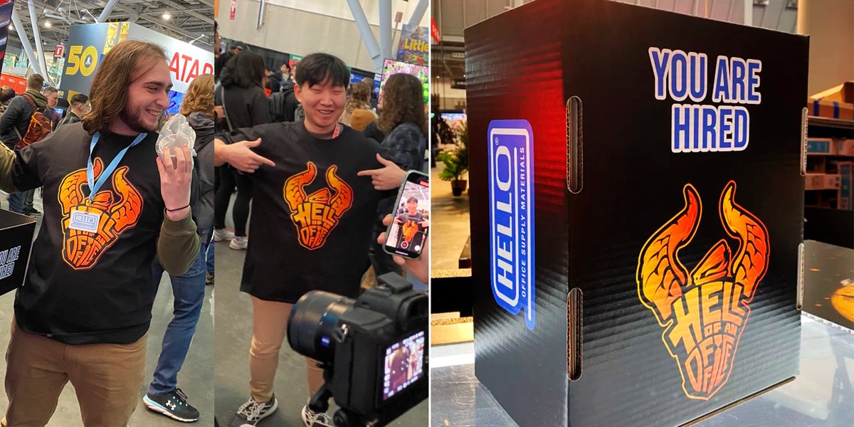 HELL OF AN OFFICE ➡️ OUT NOW 🔥 tweet media