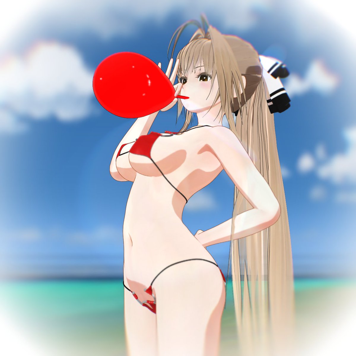 千斗いすずと風船