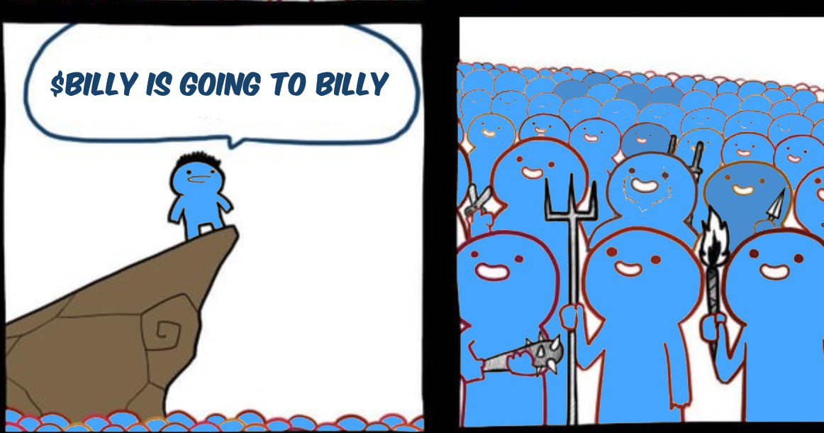 Bluebillybase's tweet photo. LETS WIN THIS WAR $BILLY https://t.co/JNShKJCnhf