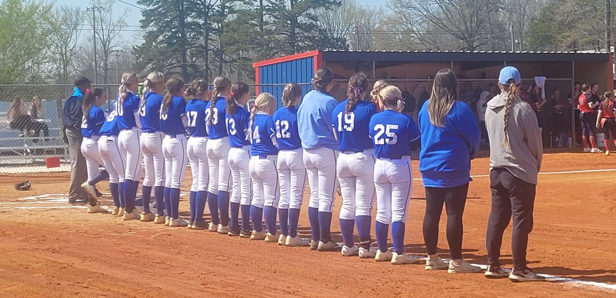 Super proud of our Lady Falcons fast pitch teams win over Hickory Flat today! #blueblood #createyourlegacy