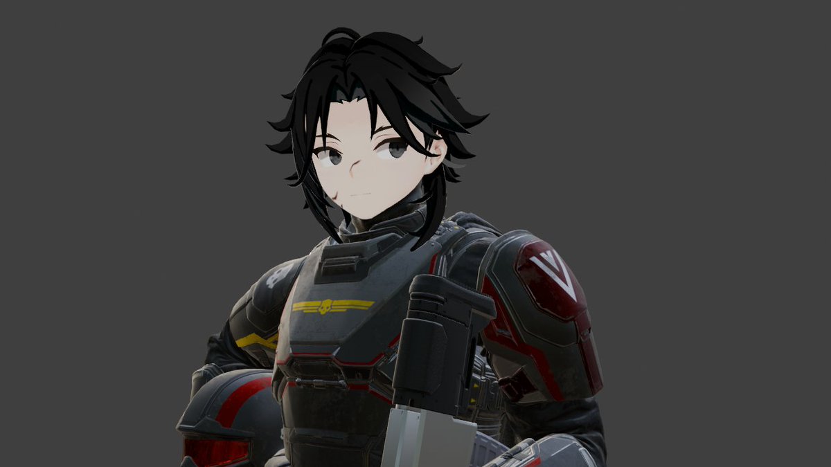 EK_112_'s tweet image. "Time to return to the front...Malevelon Creek is still under enemy control, but we're slowly retaking territory bit by bit".

He looks at the reader as he passes by to board his Pelican designated Torrent-12 to head back to his Super Destroyer.

#helldiversrp #MVRP #OpenRP