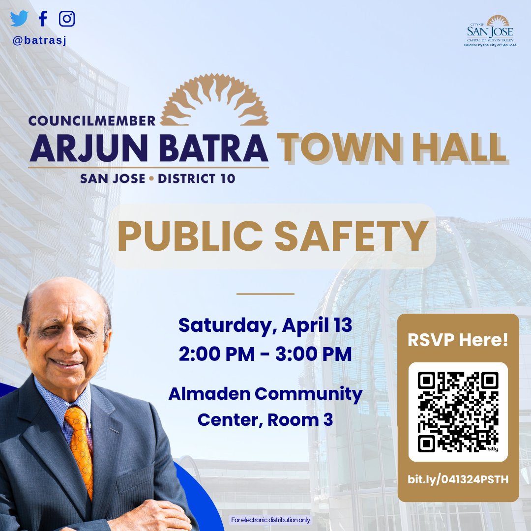 Councilmember Arjun Batra tweet media